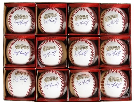 Lot of (100) Doug Mirabelli Signed 2007 World Series Baseballs (MLB authenticated)